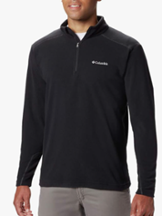 Bild zu Columbia Herren Klamath Range Ii Half Zip Fleece Pullover (schwarz, S-XXL) für 19,99€ (Vergleich: 25,86€)