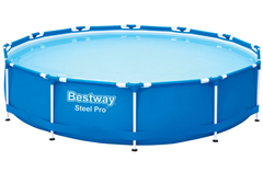 Bild zu Bestway Pool-Set Steel Pro (Ø 366×84 cm) inkl. Pumpe für 55,94€ (Vergleich: 117,90€)