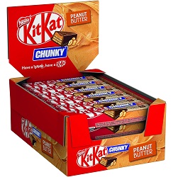 Bild zu 24er Pack KitKat Chunky Peanut Butter für 11,25€ (Vergleich: 14,49€)