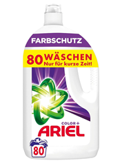 Bild zu Ariel Color+ Flüssigwaschmittel (80 Waschladungen) für 14,40€ (Vergleich: 19,99€)