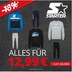 Bild zu SportSpar: STARTER Sale, alles für je 12,99€ zzgl. eventuell Versand