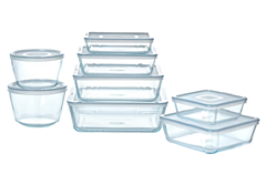 Bild zu Pyrex Cook & Freeze Glasgefäß-Set 8-teilig für 48,90€ (Vergleich: 76,62€)
