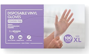 Bild zu by Amazon – Einweg-Vinylhandschuhe im 100er Pack ab 3,54€