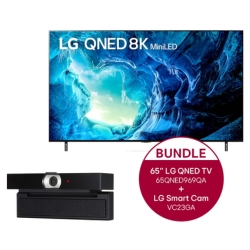Bild zu LG 65″ 8K QNED MiniLED TV QNED96 + die LG Smart Cam VC23GA ab 949€ (VG: 1846,99€)