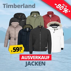 Bild zu SportSpar: Bis zu 80% Rabatt auf viele ausgewählte Timberland Jacken, so z. B.: Herren Daunenjacke Timberland Down für 89,99€ (Vergleich: 110,49€)