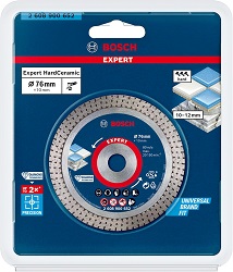 Bild zu 76mm Bosch Professional Expert HardCeramic Diamanttrennscheibe für 13,03€ (Vergleich: 17,32€)