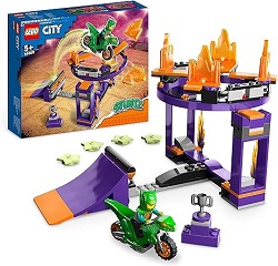 Bild zu Lego City Stuntz Sturzflug-Challenge mit selbstfahrendem Dinosaurier-Motorrad (60359) für 10€ (Vergleich: 15,89€)
