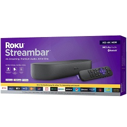 Bild zu Roku Streambar Media Player für 59€ (Vergleich: 78,99€)