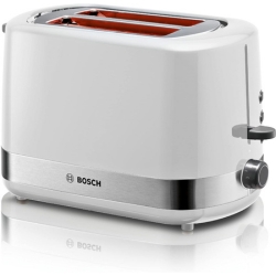 Bild zu Bosch Kompakt Toaster TAT6A511, Weiß / Edelstahl für 29,99€ (VG: 39,11€)