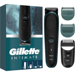 Bild zu Gillette Intimate Trimmer (lebenslang scharfe Klingen, wasserdicht, kabellos für Nass- und Trockenanwendung) für 44,89€ (VG: 49,49€)