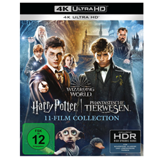 Bild zu Wizarding World 11-Film Collection (Harry Potter, Phantastische Tierwesen) [4K Ultra HD] für 59,99€ (Vergleich: 99€)