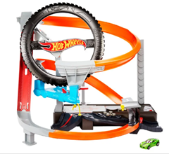 Bild zu Hot Wheels Hyper-Boost Tire Shop für 30,94€ (Vergleich: 39,99€)