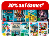 Bild zu MediaMarkt: 20% Rabatt auf ALLE Games, so z.B. das neue Switch Spiel Princess Peach: Showtime! für 39,99€ (Vergleich: 49,99€)