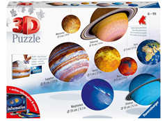 Bild zu Ravensburger 3D Puzzle Planetensystem 1166 für 29,79€ (Vergleich: 45,98€)
