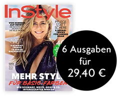 Bild zu 6 Ausgaben der Zeitschrift “InStyle” für 29,40€ + 25€ Prämie