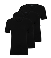 Bild zu HUGO BOSS Herren T-Shirt schwarz (3er Pack) für 24,76€ (Vergleich: 38,98€)