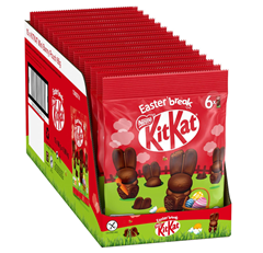 Bild zu 15er Pack Nestle KitKat Mini-Osterhasen Beutel, je 66g für 26,28€ (statt 39,11€)