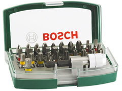 Bild zu [beendet] Bosch Accessories 32tlg. Schrauberbit-Set (PH-, PZ-, Hex-, T-, TH-, S-Bit) für 8,49€ (Vergleich: 13,42€)