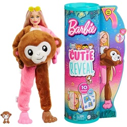 Bild zu Mattel Barbie Cutie Reveal Dschungel Series Äffchen für 16,98€ (Vergleich: 22,99€)