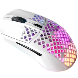 Bild zu SteelSeries Aerox 3 Wireless Gaming Maus, Weiß für 59,99€ (VG: 78,37€) oder kabelgebunden ab 39,99€ (VG: 54,77€)