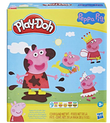 Bild zu Play-Doh Peppa Wutz Stylingset mit 9 Dosen und 11 Accessoires für 8,90€ (Vergleich: 20,98€)
