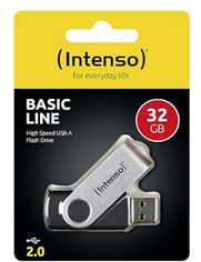 Bild zu [noch günstiger] Intenso Basic Line 32 GB USB-Stick USB 2.0 für 4,99€ oder im Doppelpack für 9,98€ (Vergleich: 8,95€ bzw. 14,38€)