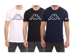 Bild zu 6er Pack Kappa Herren T-Shirts (100% Baumwolle, Gr. M-XXL) für 30€ (Vergleich: 58,44€)