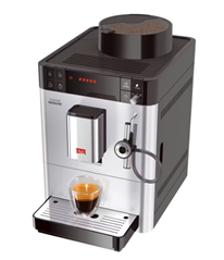 Bild zu Melitta Passione F530 Kaffeevollautomat silber für 357,95€ (Vergleich: 419,99€)