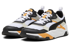 Bild zu Puma Trinity Herren Sneaker white/black/vapor gray/clementine für 37,76€ (Vergleich: 68,98€)