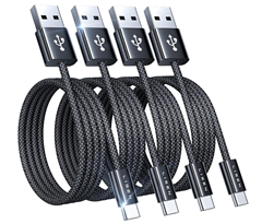 Bild zu LISEN USB-C Kabel im 4er Pack (0,5m, 1m, 2m, 2m) für 7,91€
