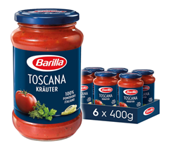 Bild zu Barilla Pastasauce verschiedene Sorten im 6er Pack (6x400g) für 9,67€ (Vergleich: 19,14€)