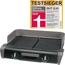 Bild zu Tefal Elektrogrill Family TG8000 (zwei getrennte Grillroste, je stufenlos regelbar) für 116€ (VG: 174,58€)